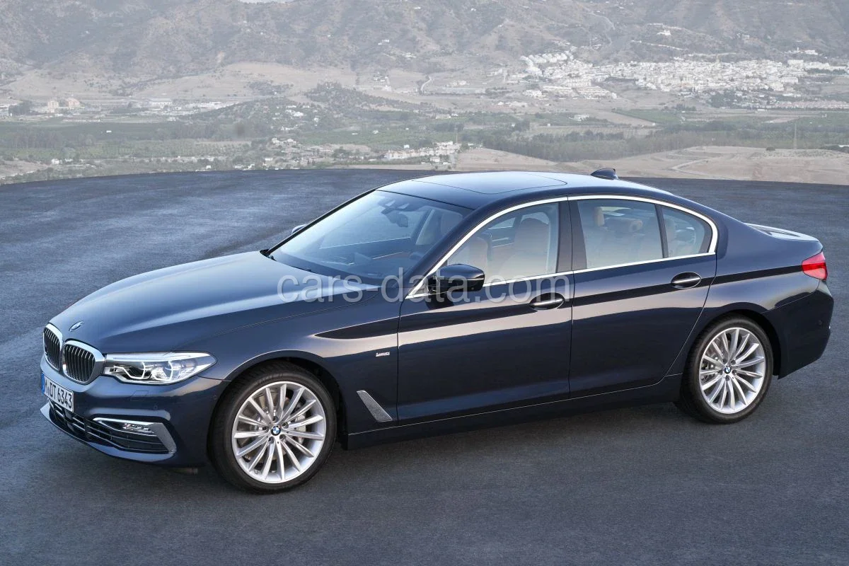 BMW 5-Series 520d EfficientDynamics Edition 2017 front view
