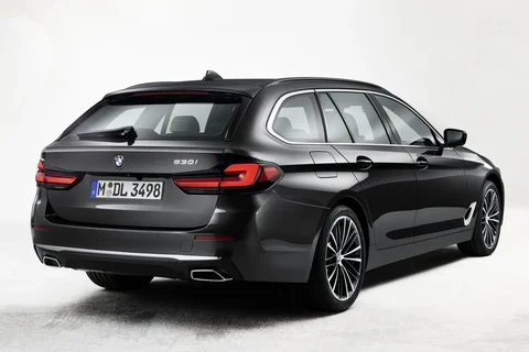 BMW 5er 520d Touring 2020 view 8