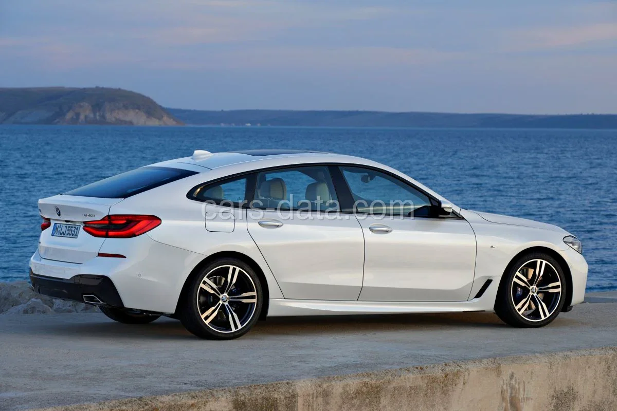 BMW 6er GT 620d Gran Turismo 2018 front view