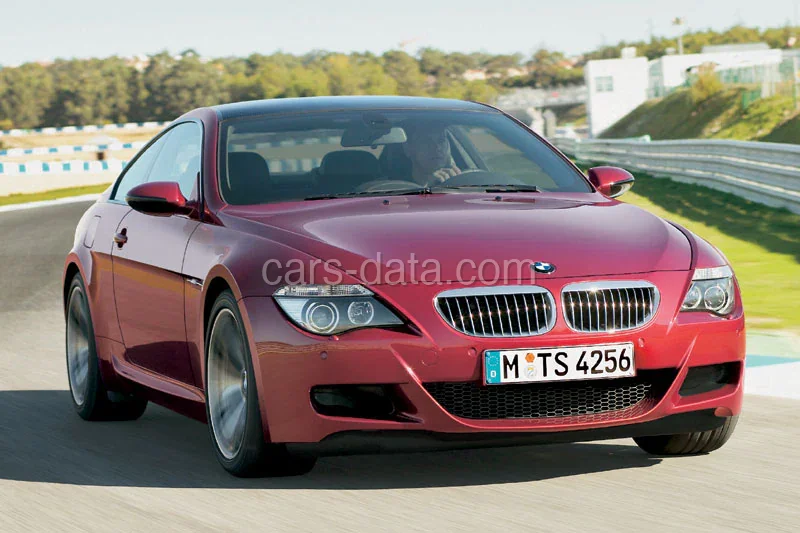 BMW 6-as sorozat M6 2005 front view