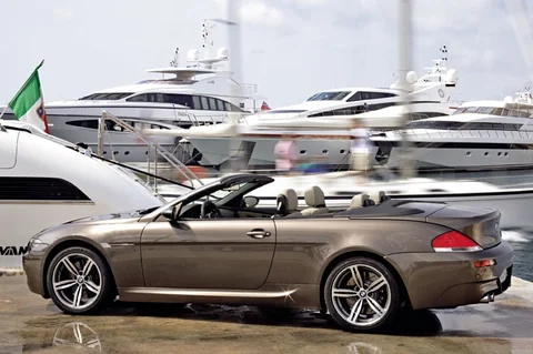 BMW Seria 6 M6 Cabrio 2006 view 7