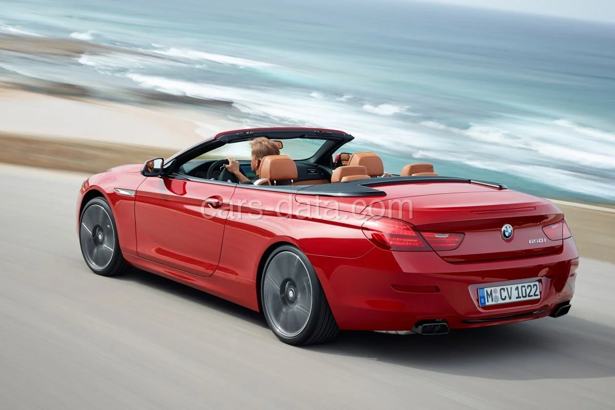 BMW Řada 6 M6 Cabrio 2015 front view