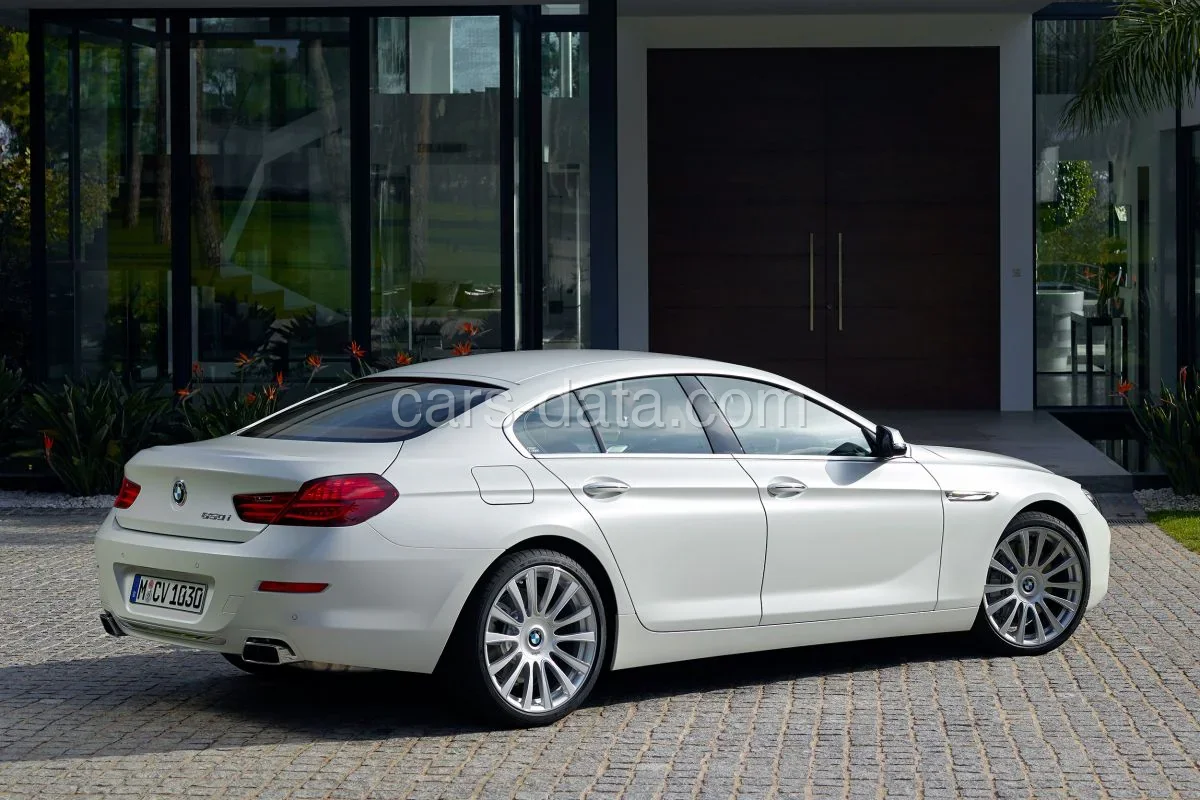 BMW 6er 640d Gran Coupé 2015 front view