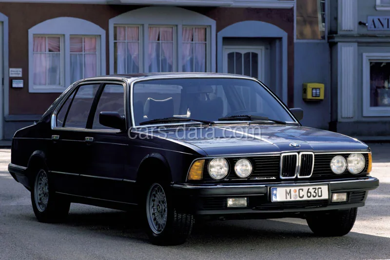 BMW Řada 7 745i 1982 front view