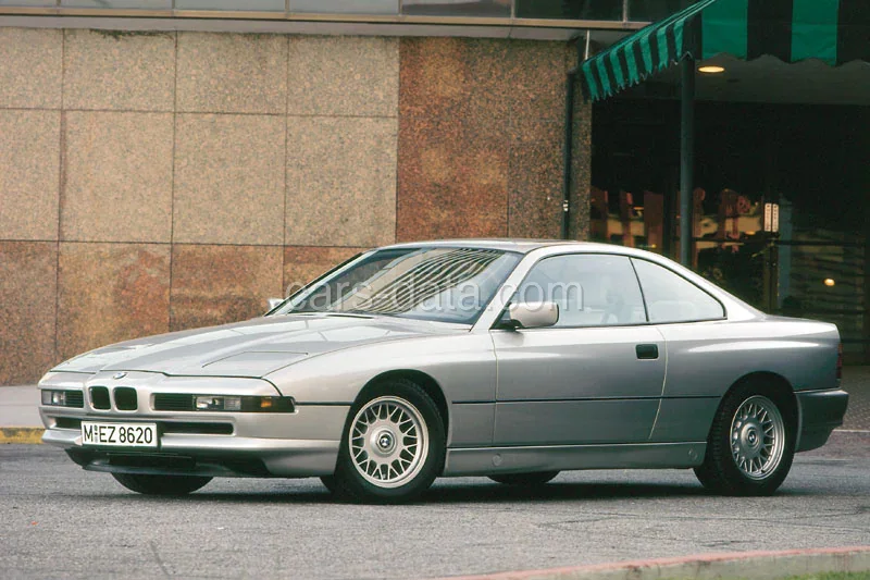 BMW 8er 850i 1989 front view