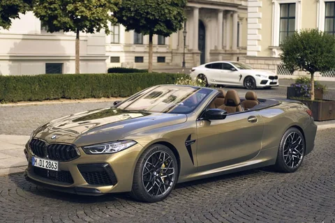 BMW 8er 840i Cabrio 2022 view 11
