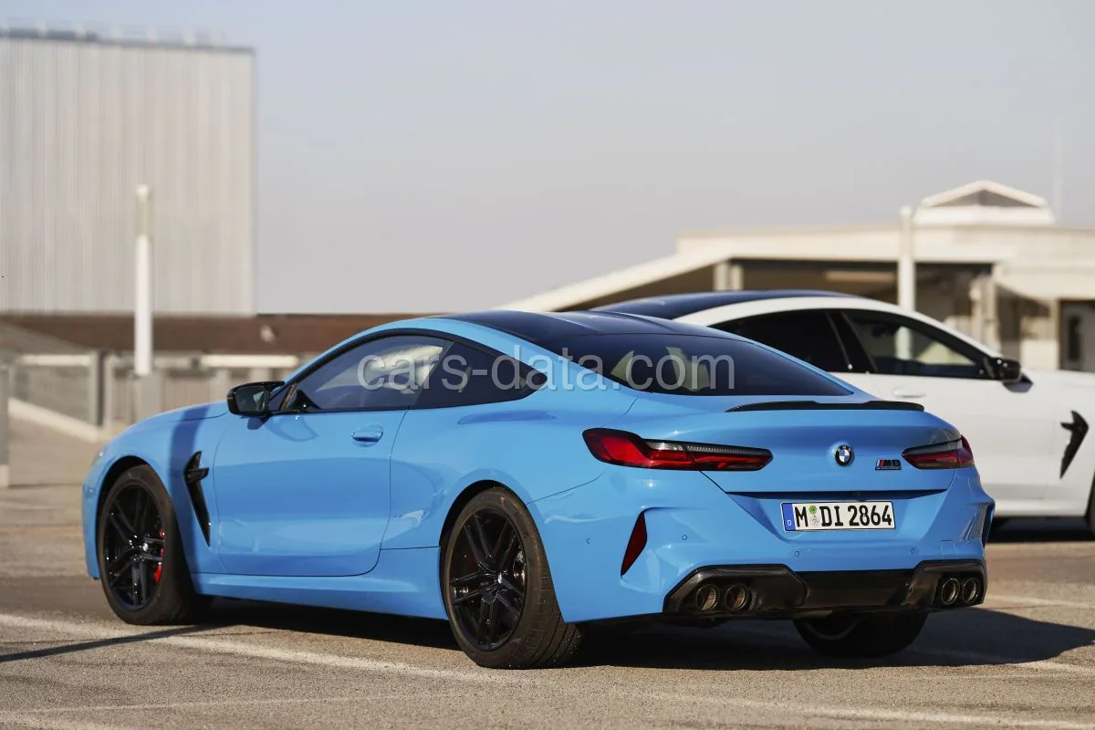 BMW Řada 8 M8 Coupé 2022 front view