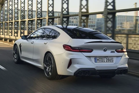 BMW 8er M8 Gran Coupé 2022 view 2