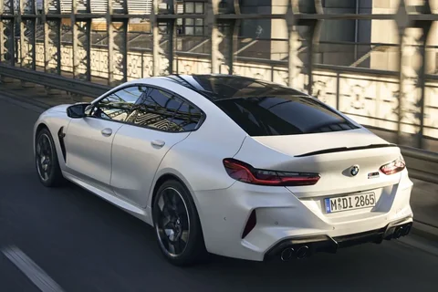 BMW 8er M8 Gran Coupé 2022 view 3