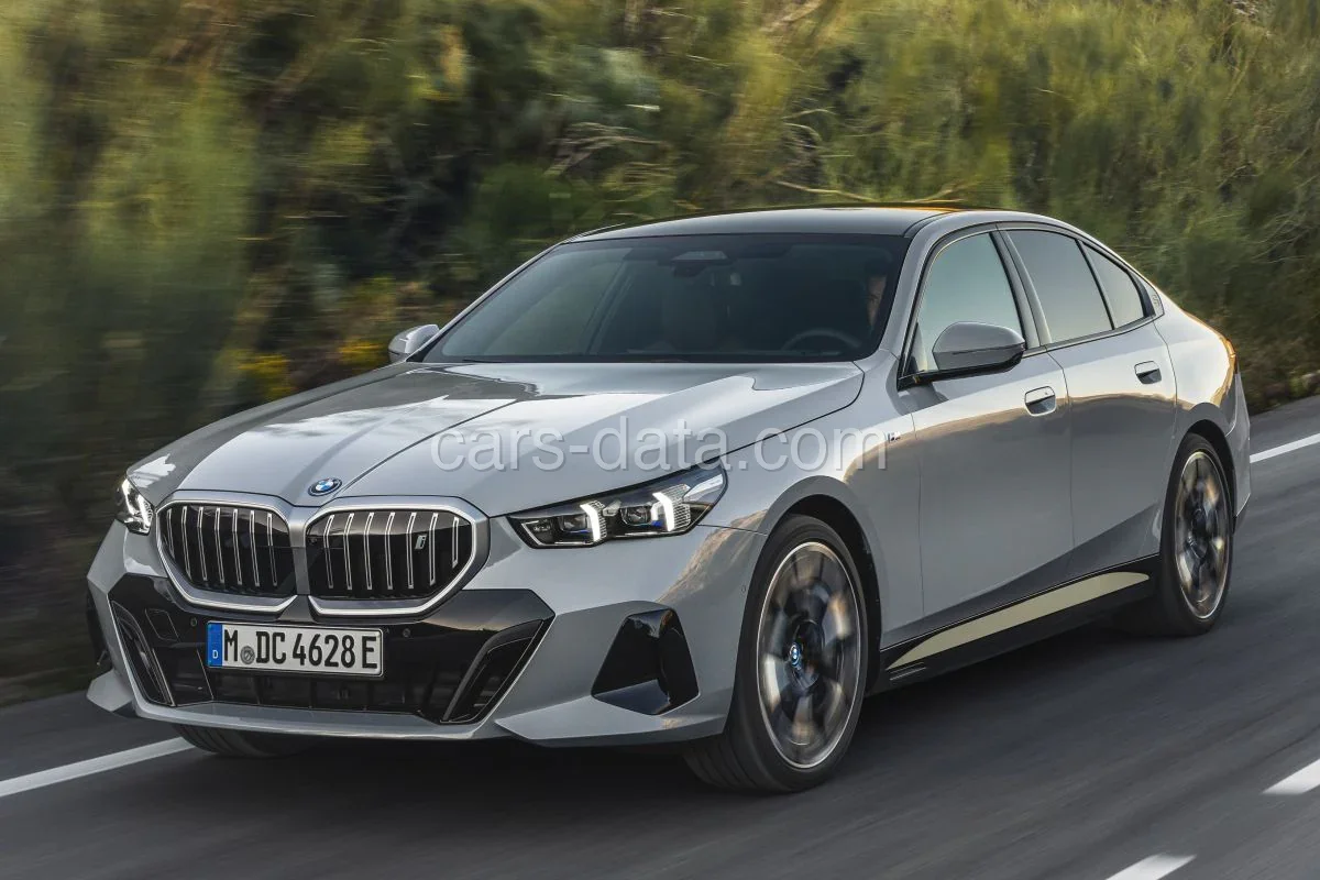 BMW i5 xDrive40 2024 front view