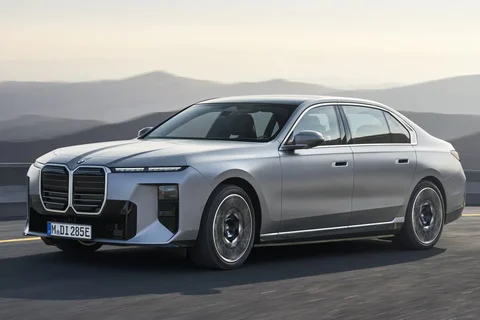 BMW i7 M70 xDrive 2026 σεντάν όψη 1