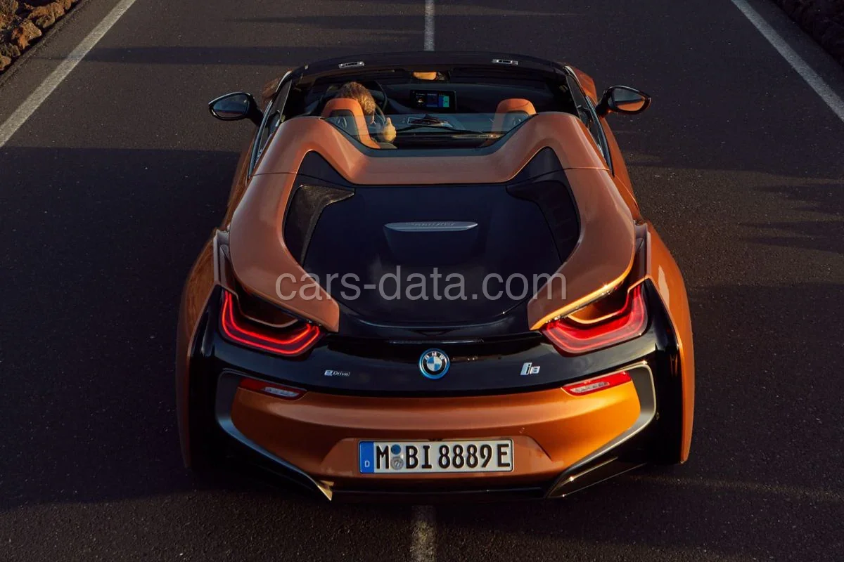 BMW i8 Roadster 2018 front view
