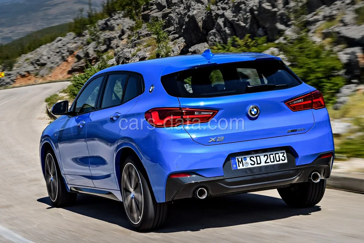 BMW X2 sDrive18i 2018 front view