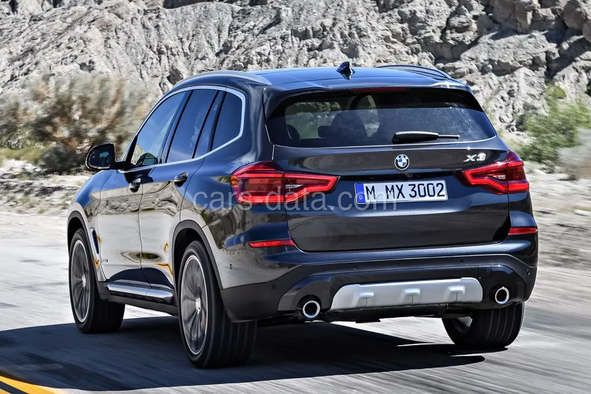BMW X3 sDrive18d 2020 front view