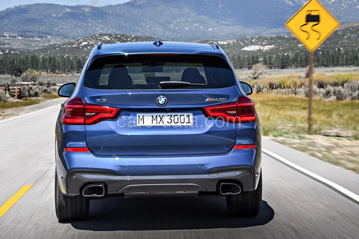 BMW X3 M40i 2017 front view