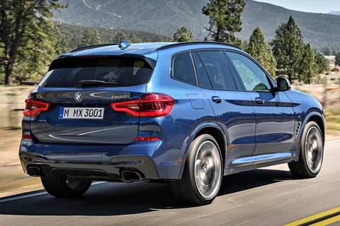 BMW X3 M40i 2017 view 2