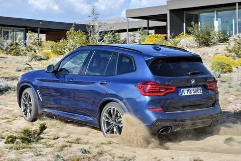 BMW X3 M40i 2017 view 4