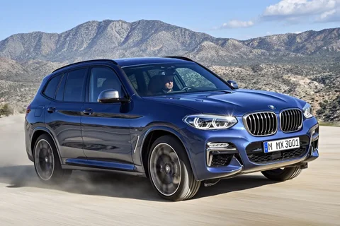 BMW X3 M40i 2017 view 8