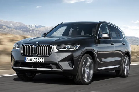 BMW X3 M40d 2021 view 2