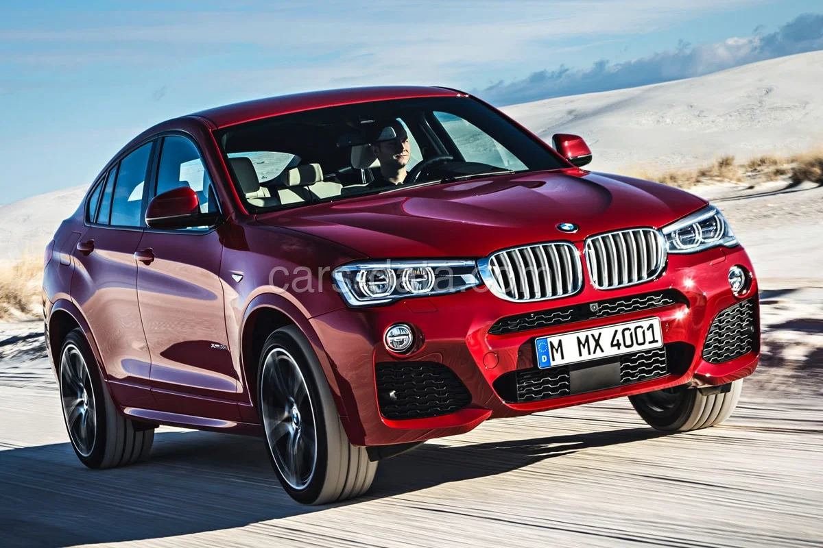 BMW X4 xDrive20d 2014 front view