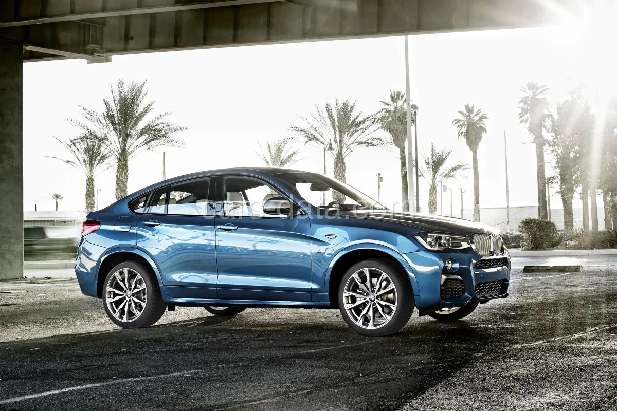 BMW X4 M40i 2016 front view