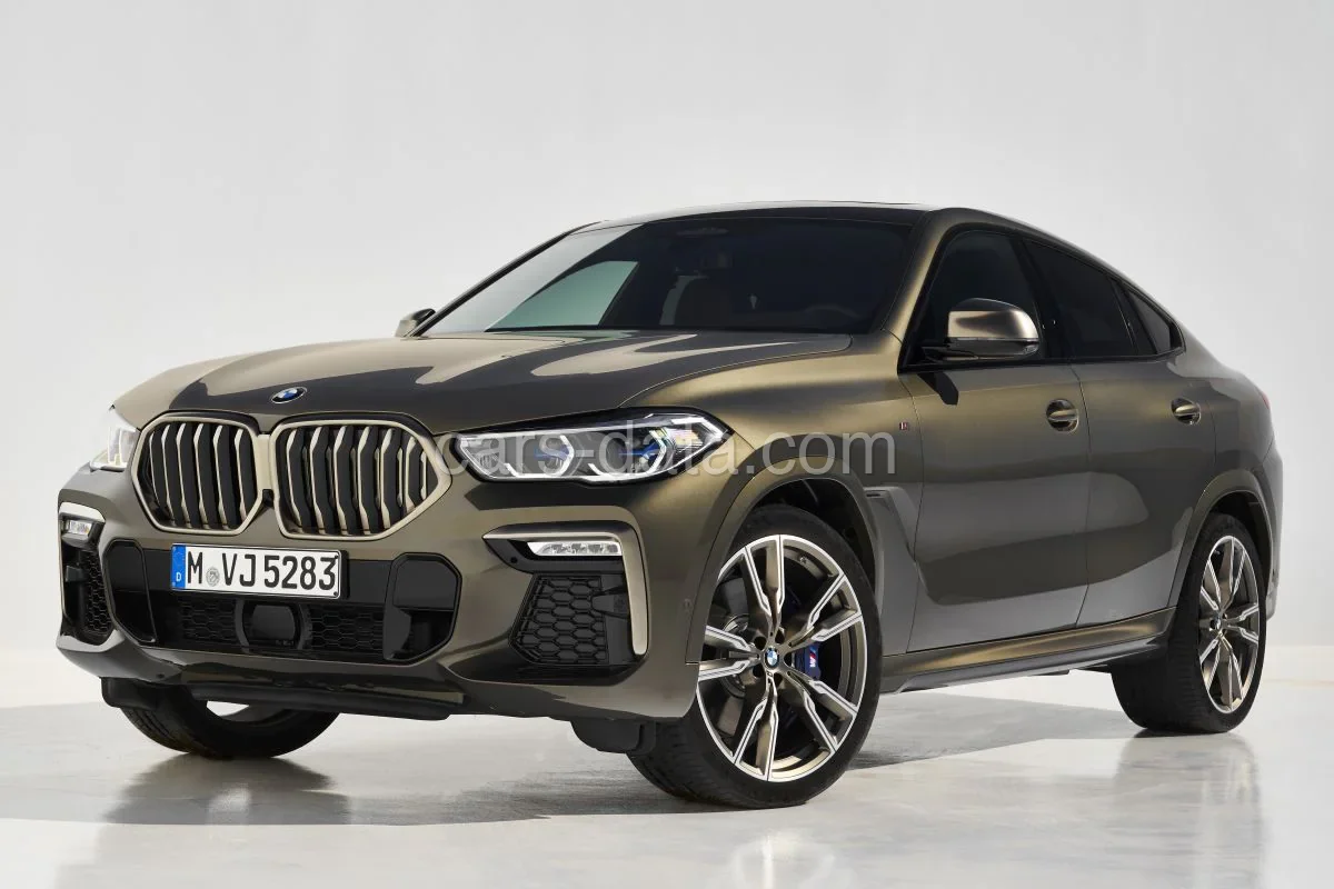 BMW X6 xDrive30d 2019 front view