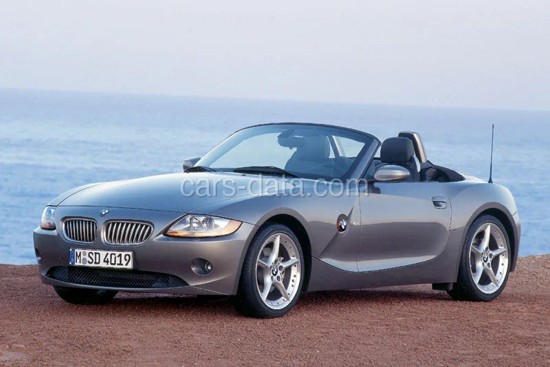 BMW Z4 roadster 2.0i S 2005 front view
