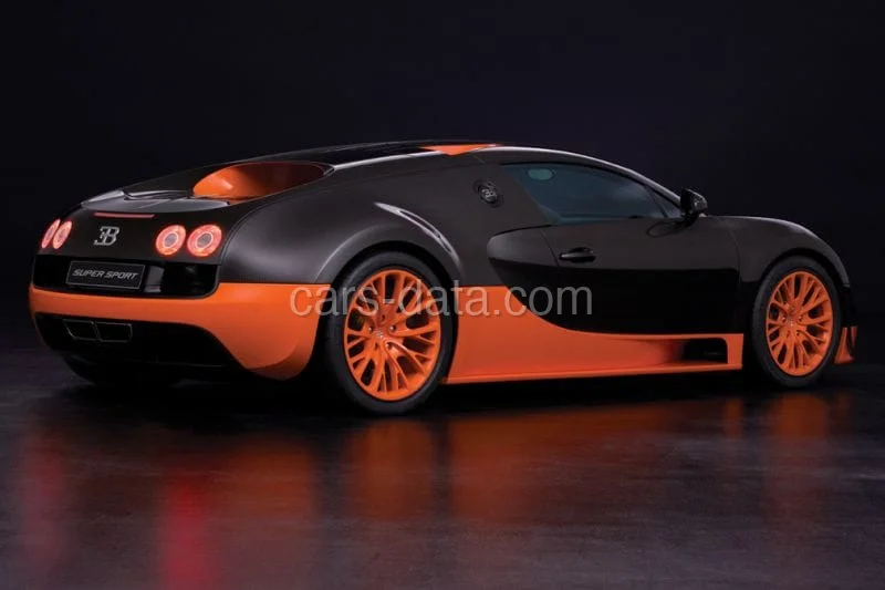 Bugatti Veyron Super Sport 2010 front view