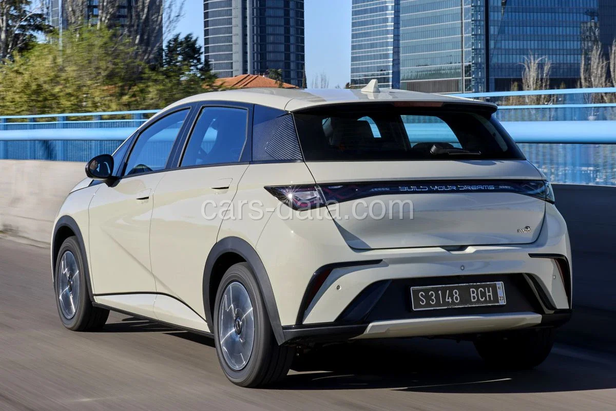 BYD Dolphin Design 2023 front view