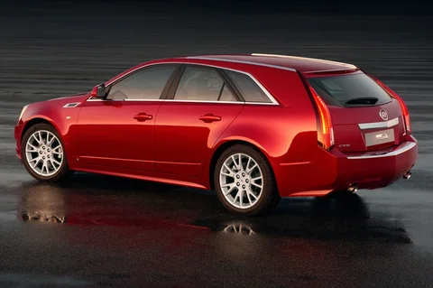 Cadillac CTS CTS-V Wagon 2011 view 3