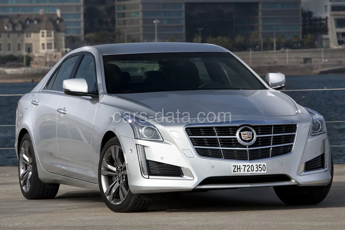 Cadillac CTS 2.0T Premium 2015 front view
