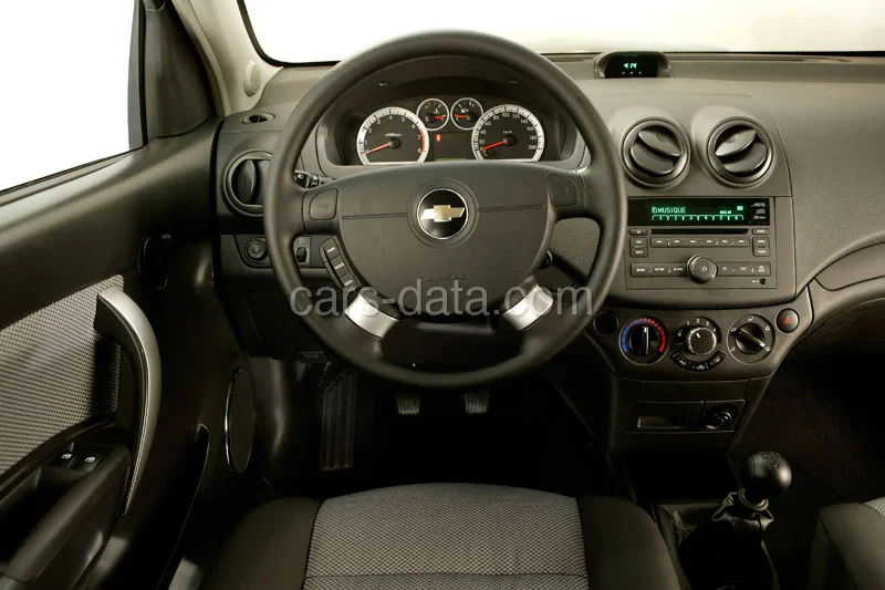 Chevrolet Aveo 1.2 16V L 2008 front view