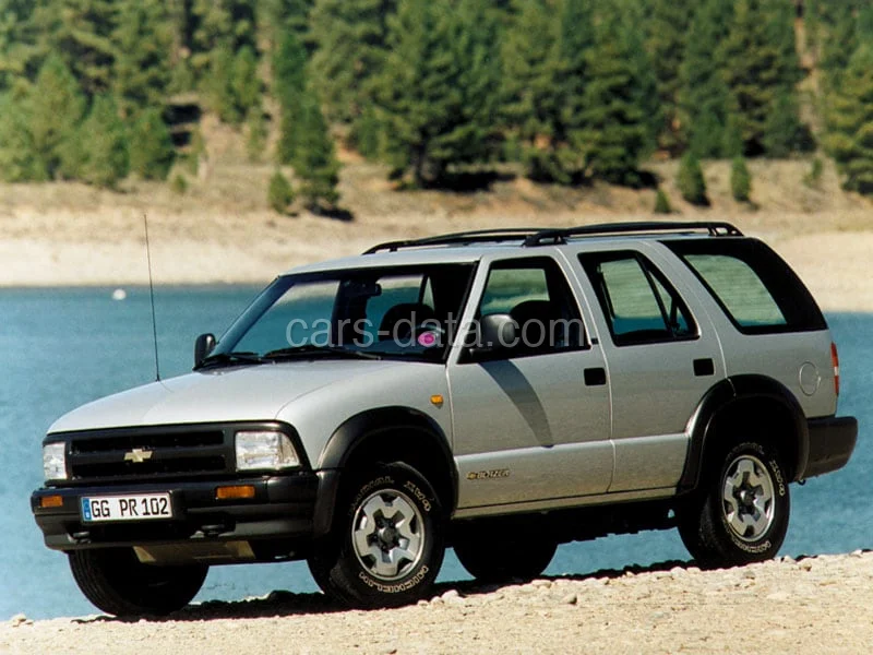 Chevrolet Blazer Blazer 1995 front view