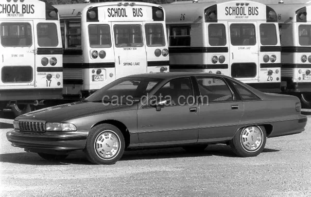 Chevrolet Caprice Classic 1991 front view