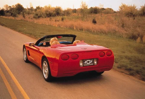 Chevrolet Corvette Convertible 1998 view 9