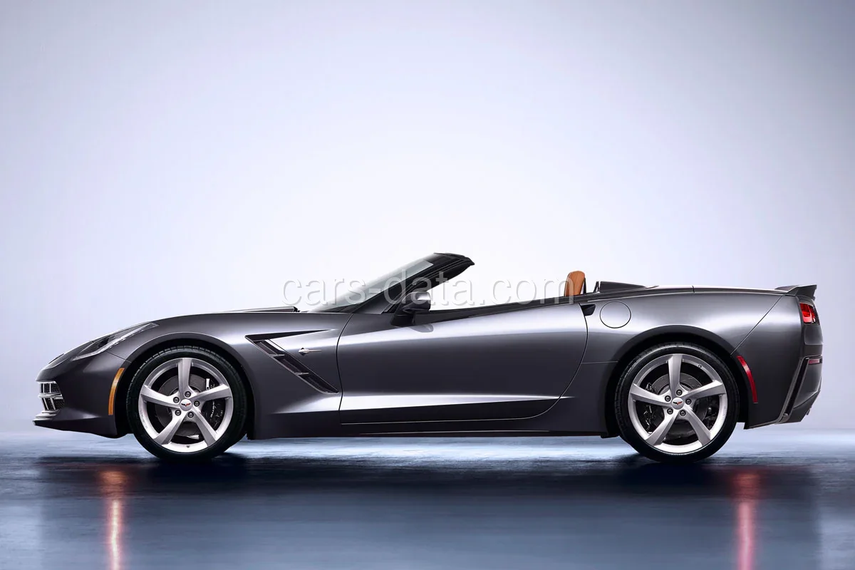 Chevrolet Corvette Stingray Convertible 2018 front view
