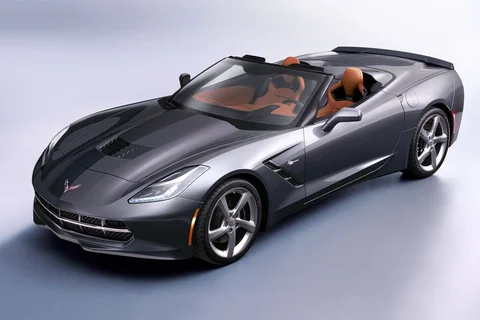 Chevrolet Corvette Stingray Convertible 2018 view 10