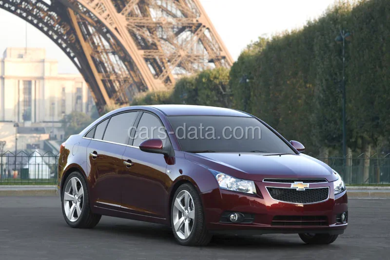 Chevrolet Cruze 1.4 LS 2014 front view
