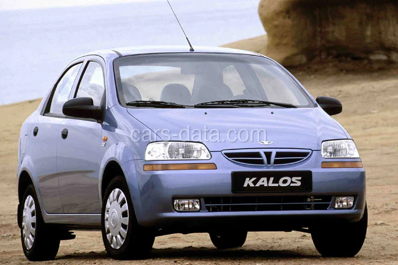 Chevrolet Kalos 1.4 16V Class 2005 front view