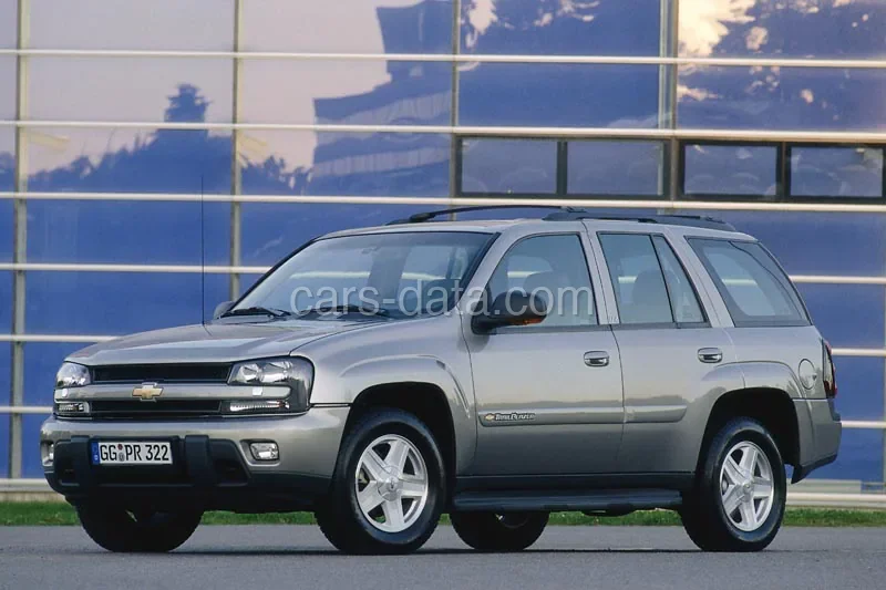 Chevrolet TrailBlazer LT Premium 2001 front view