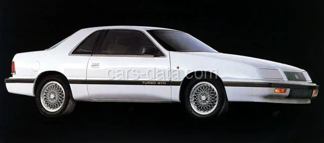 Chrysler Le Baron Coupé 1988 front view