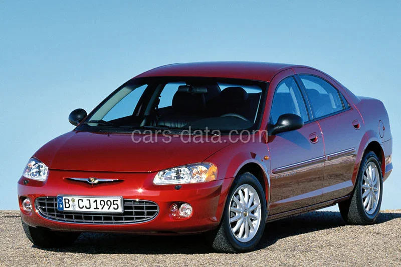 Chrysler Sebring 2.7i 24V LE 2001 front view