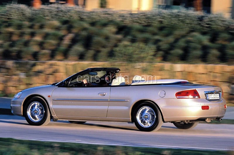 Chrysler Sebring Cabrio 2.0i 16V LE 2002 front view