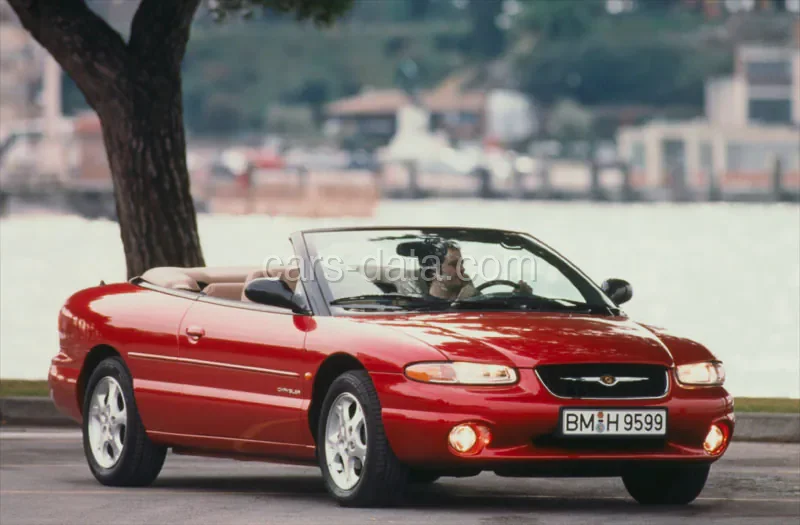 Chrysler Stratus Convertible 2.0i 16V LE 1996 front view