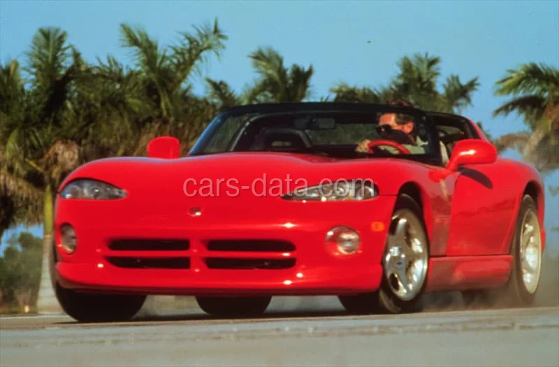 Chrysler Viper RT/10 1993 front view