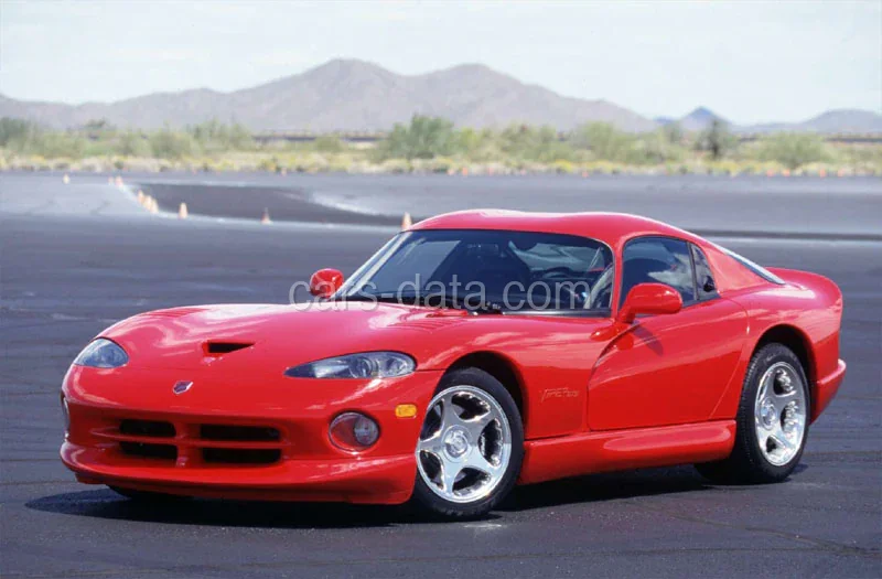 Chrysler Viper GTS 1997 front view