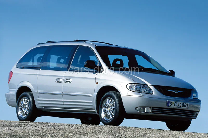 Chrysler Voyager Grand Voyager 2.5 CRD SE 2001 front view