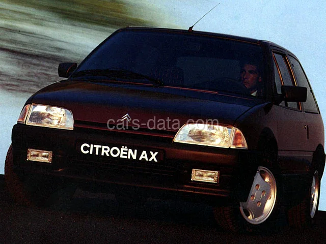 Citroen AX GTI 1991 front view