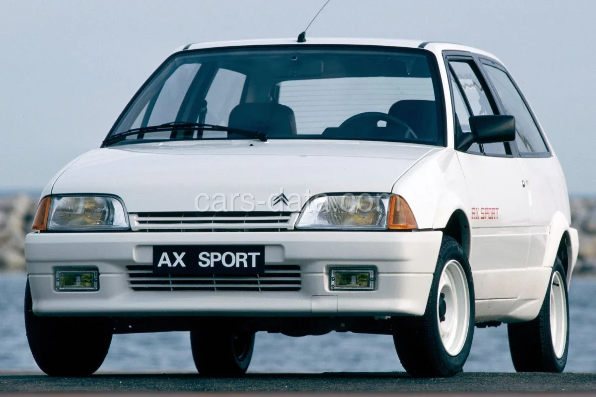 Citroen AX 11 RE 1987 front view
