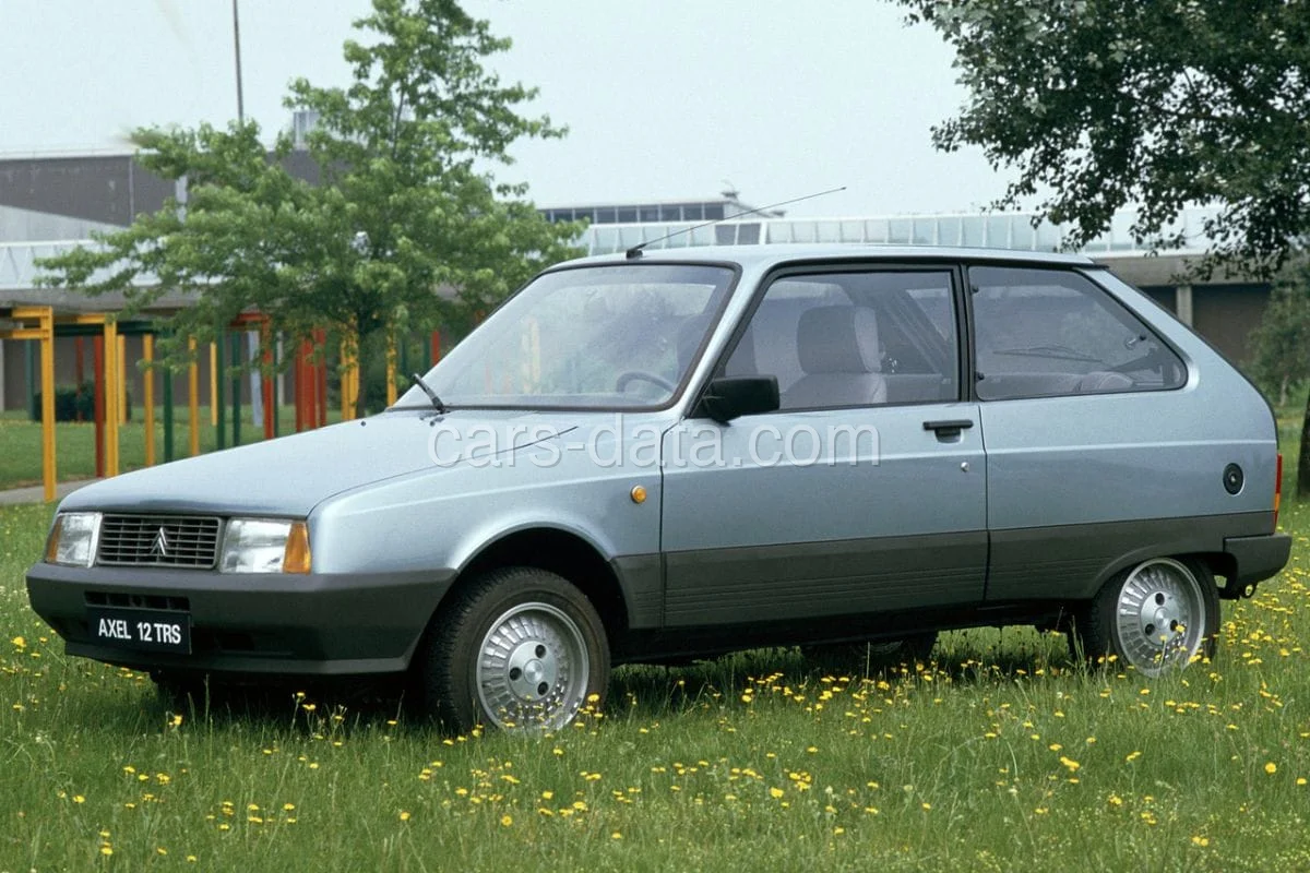 Citroen Axel 12 TRS 1985 front view